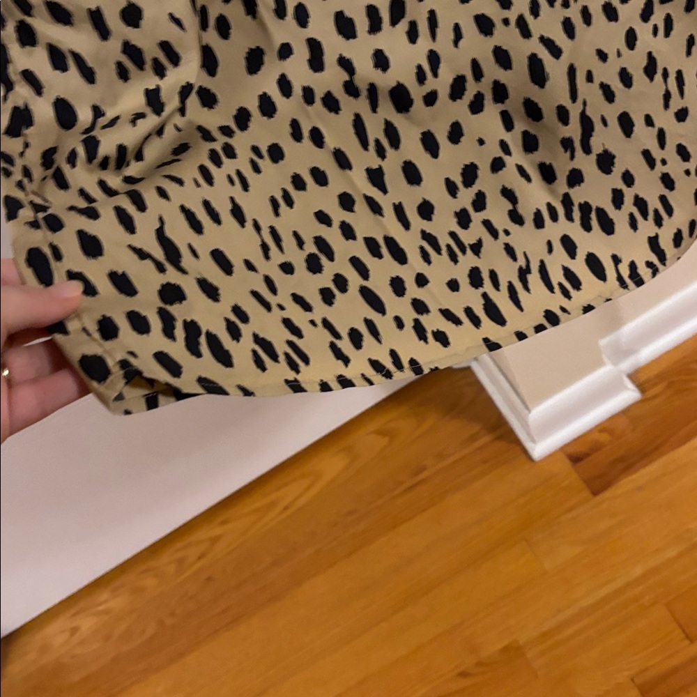 Chico's Tan and Black Long Sleeve Dress - Picture 5 of 8